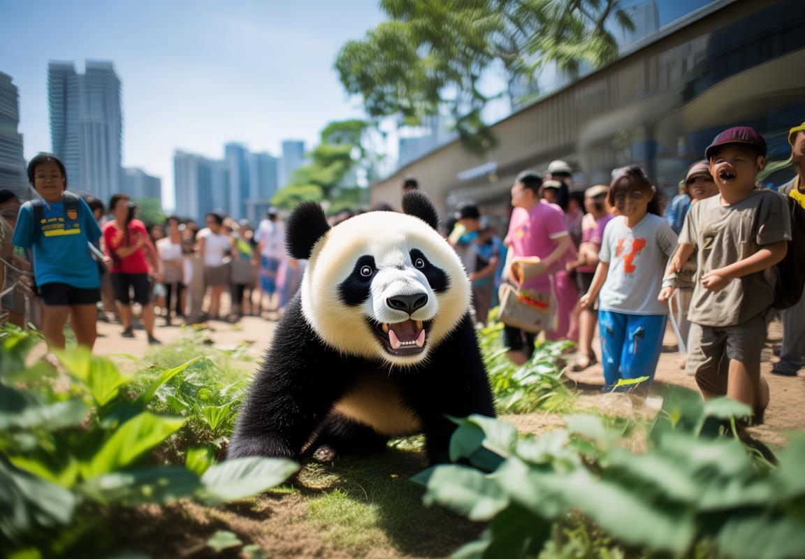 香港动物园新年巨献：大熊猫萌翻天展出