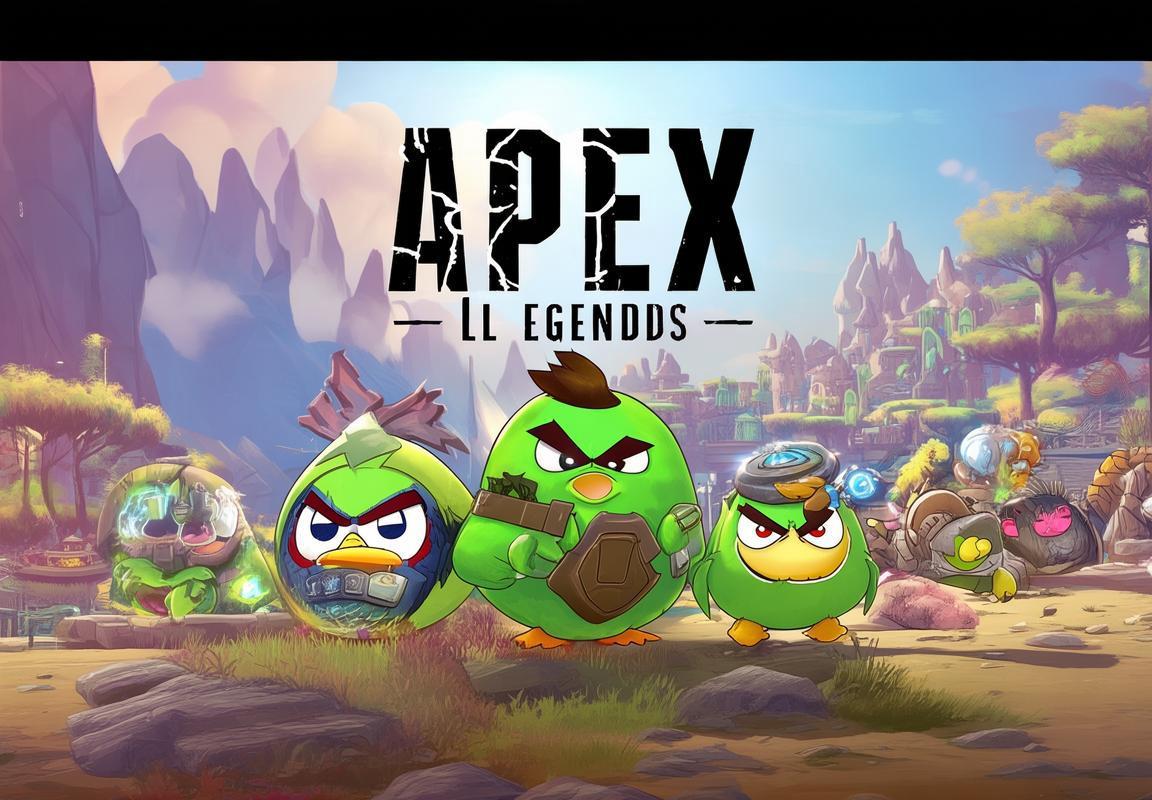 愤怒小鸟朋友版Apex英雄欢乐挑战，英雄集结惊喜体验