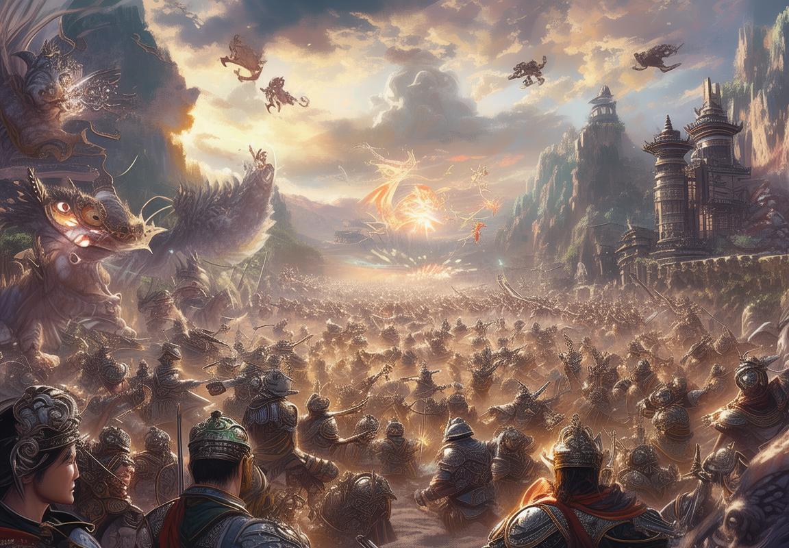 神魔三国志：英雄神魔交织的传奇史诗