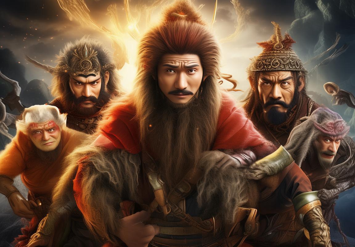 西游降魔记：师徒降魔之旅，挑战与成长
