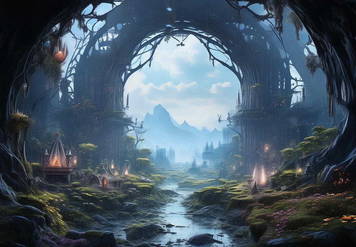 幻靈仙境梦幻之旅：探寻如诗如画神秘世界