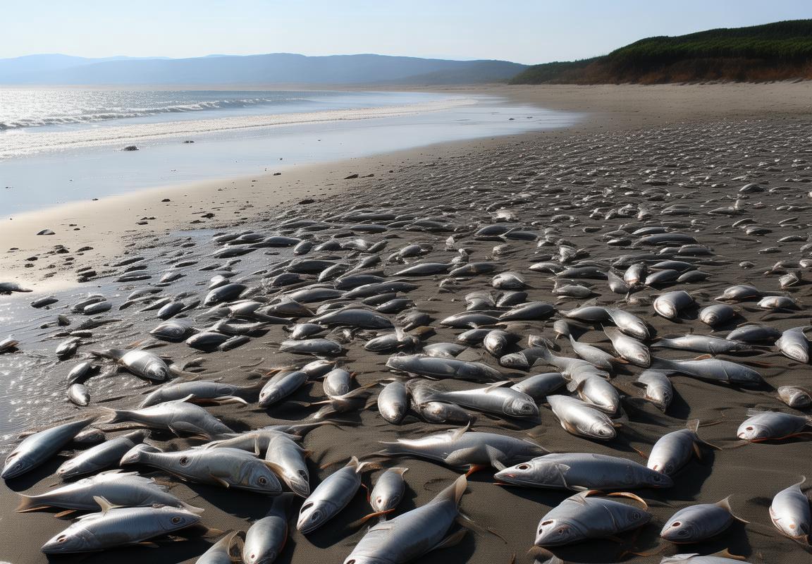 北海道沙滩大量死鱼：夏日奇观背后的真相与反思