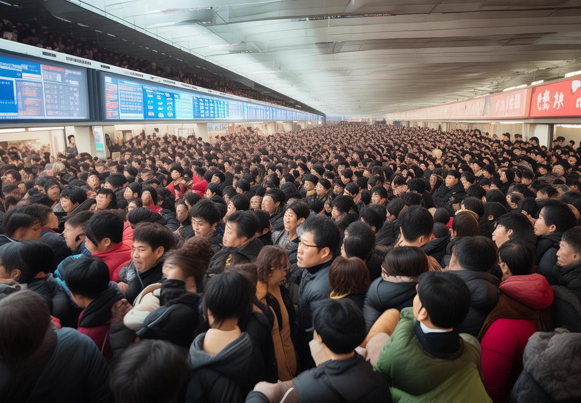 铁路春运售票迎高峰：温馨体验与安全保障