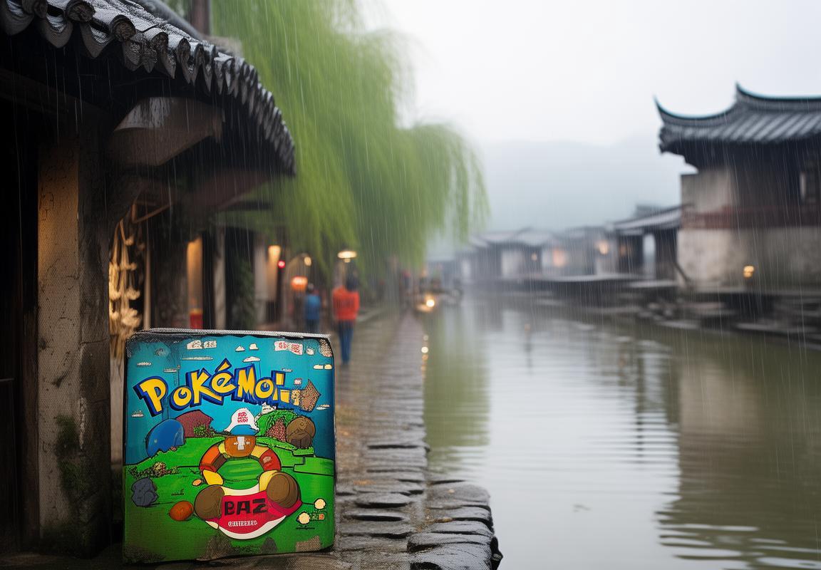口袋妖怪红/绿：江南百景图中的诗意盎然与团队协作挑战