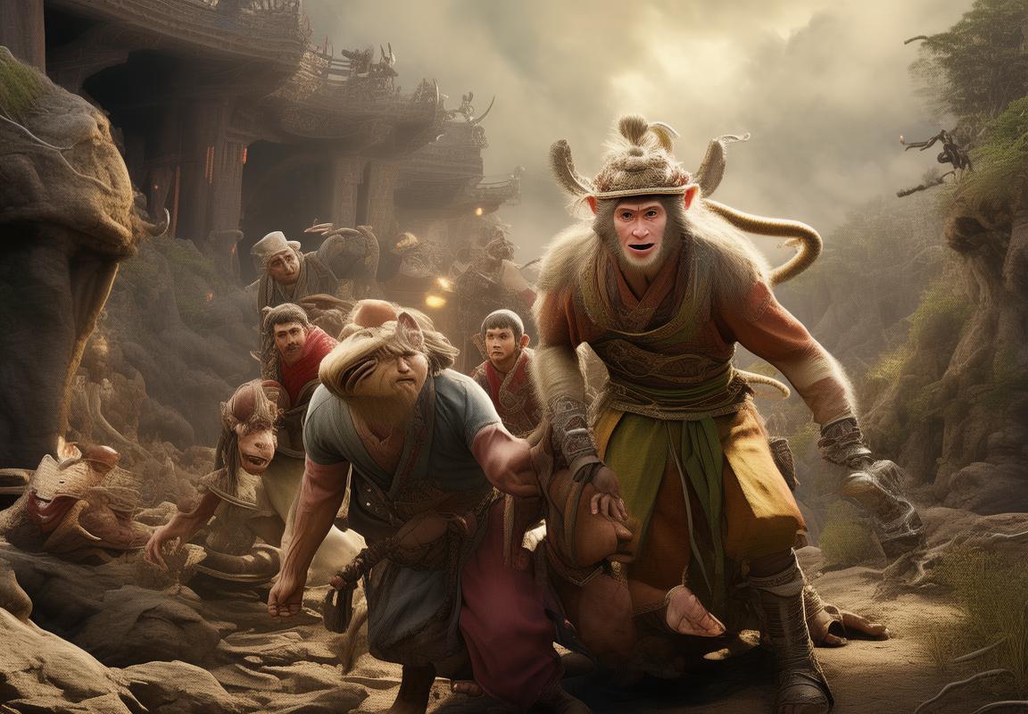 热血西游记：师徒四人取经传奇之旅