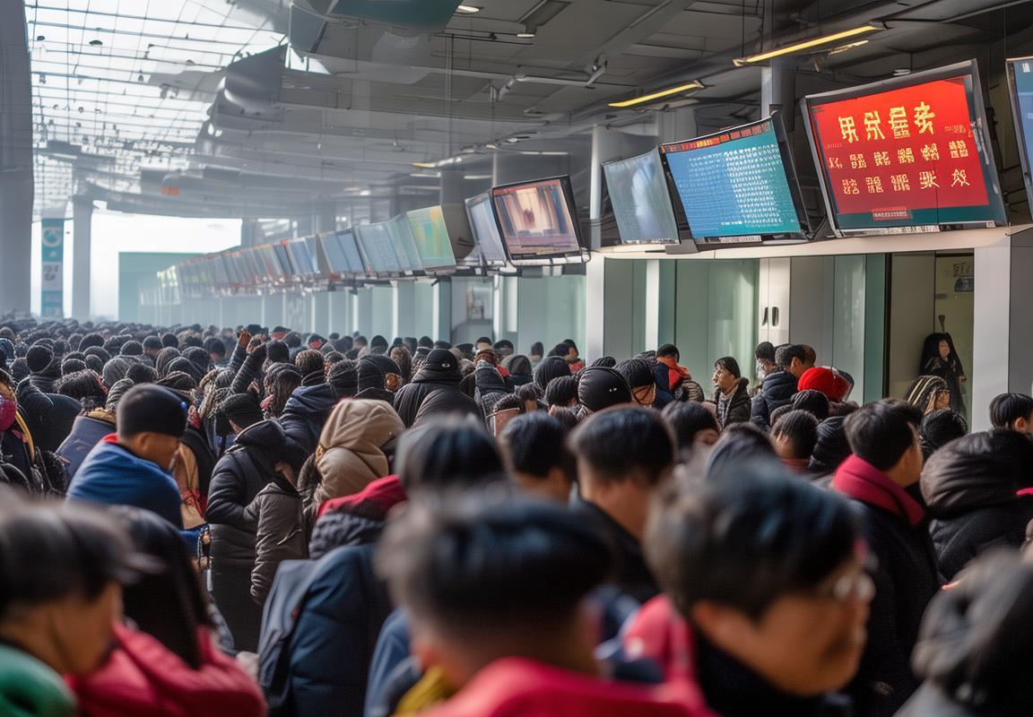 铁路春运售票迎高峰：温馨体验见证团圆梦想