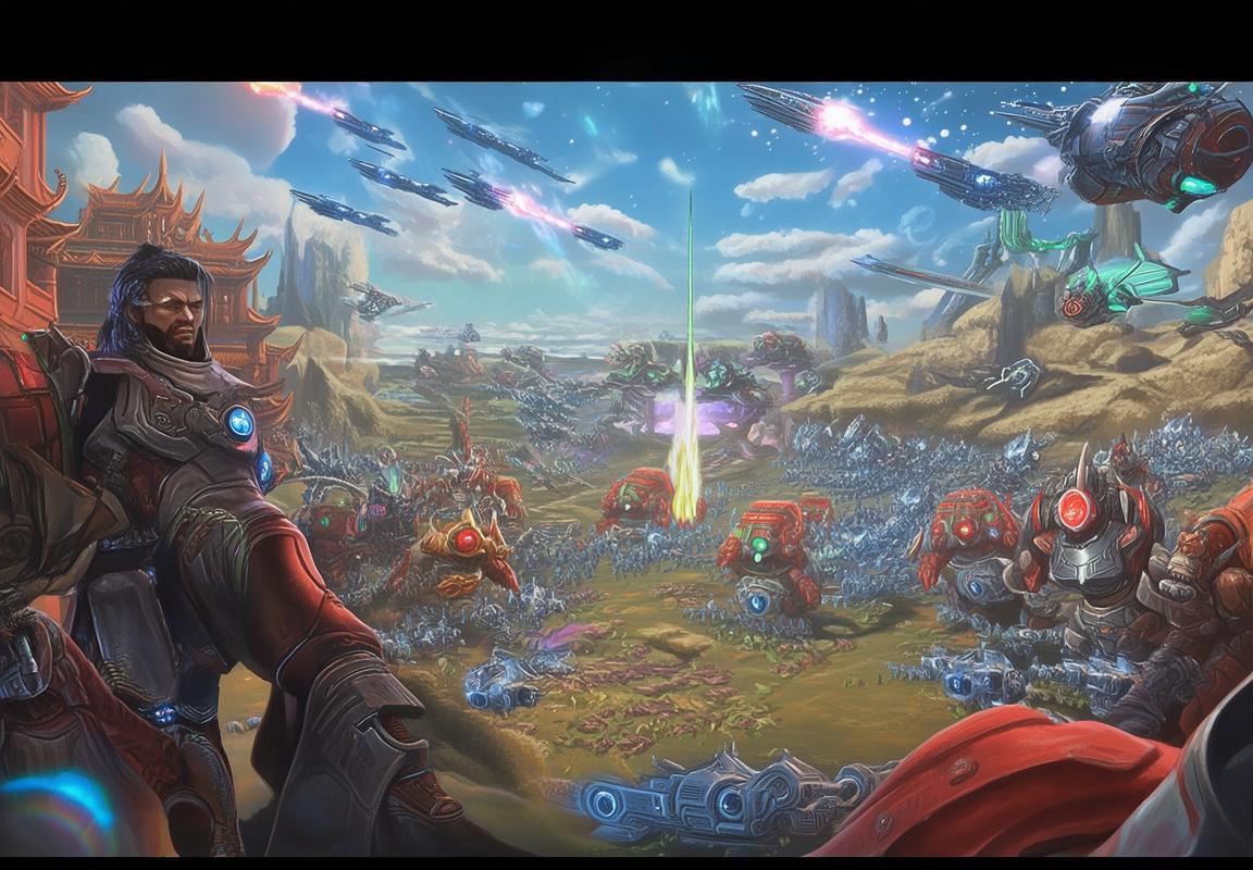 三国杀移动版星际争霸奇幻对战：三国英雄与星际挑战的指尖对决