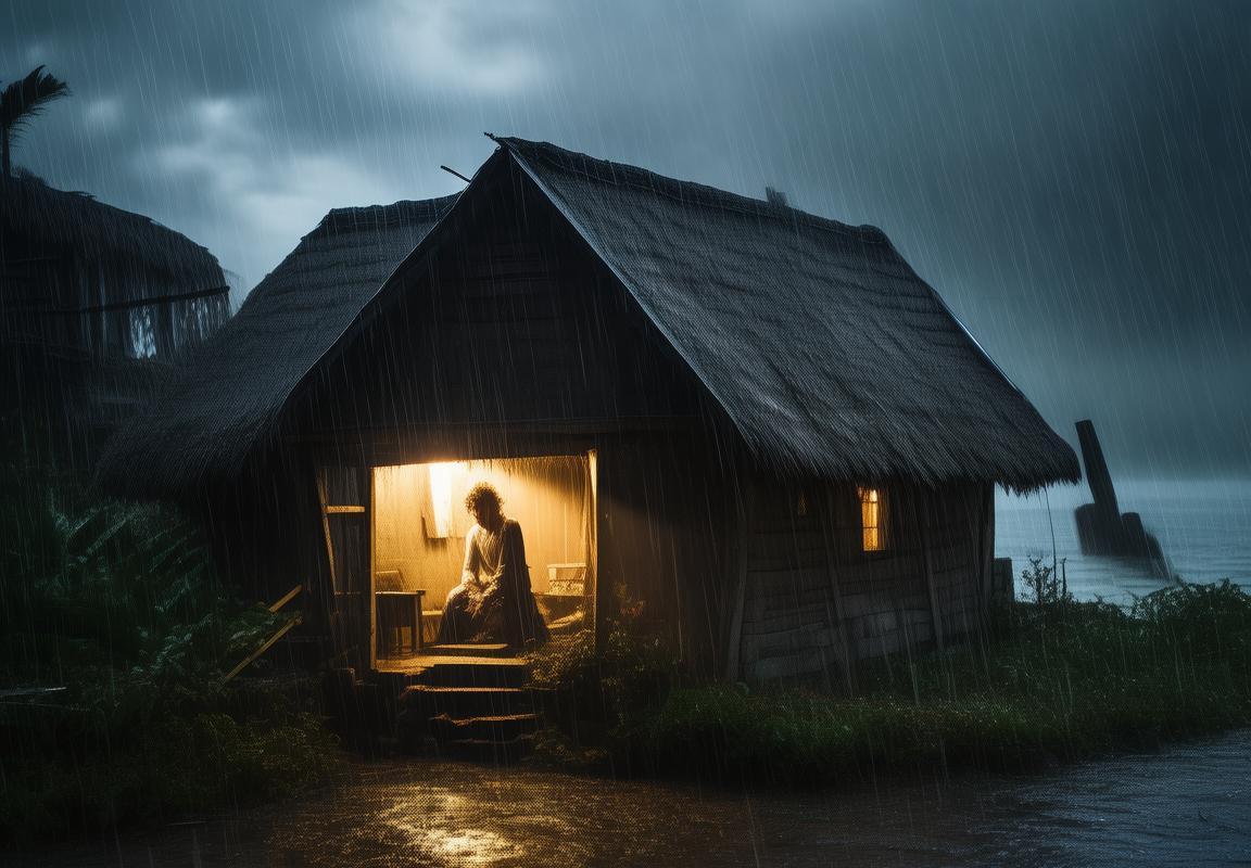 孤岛风雨伴成长：暴雨中的青春记忆与生活新篇章