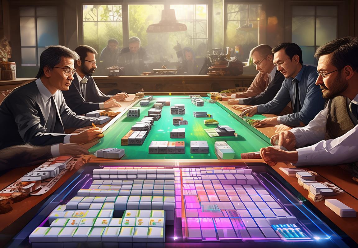 麻将经典对决与自走棋游戏交汇记