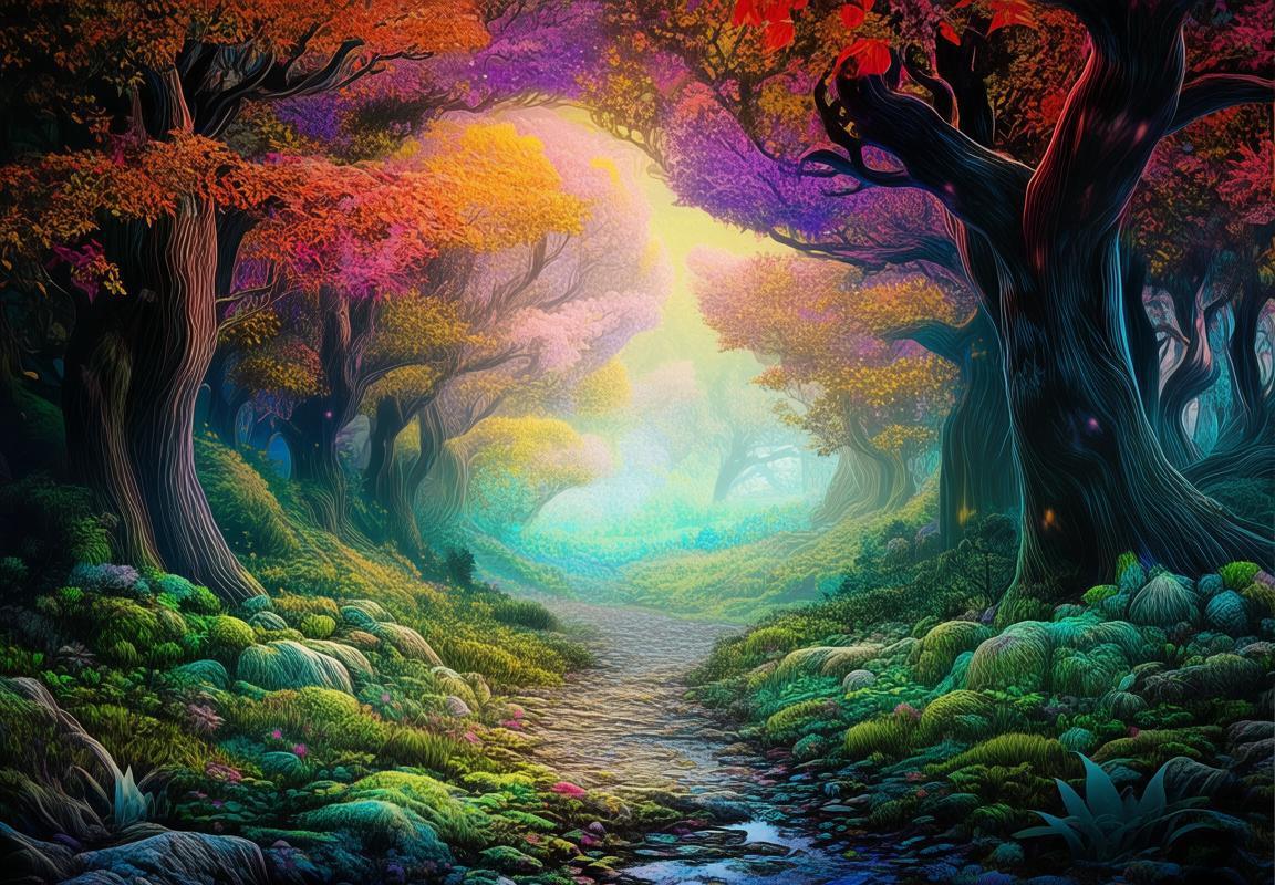 幻靈仙境梦幻之旅：邂逅美丽风景与奇妙传说