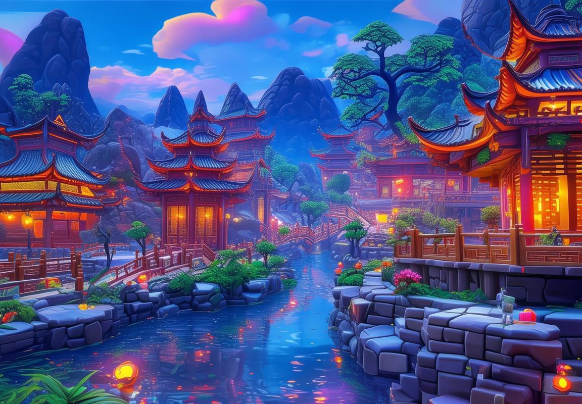 堡垒之夜第二章：江南百景图诗意盎然奇幻对战体验