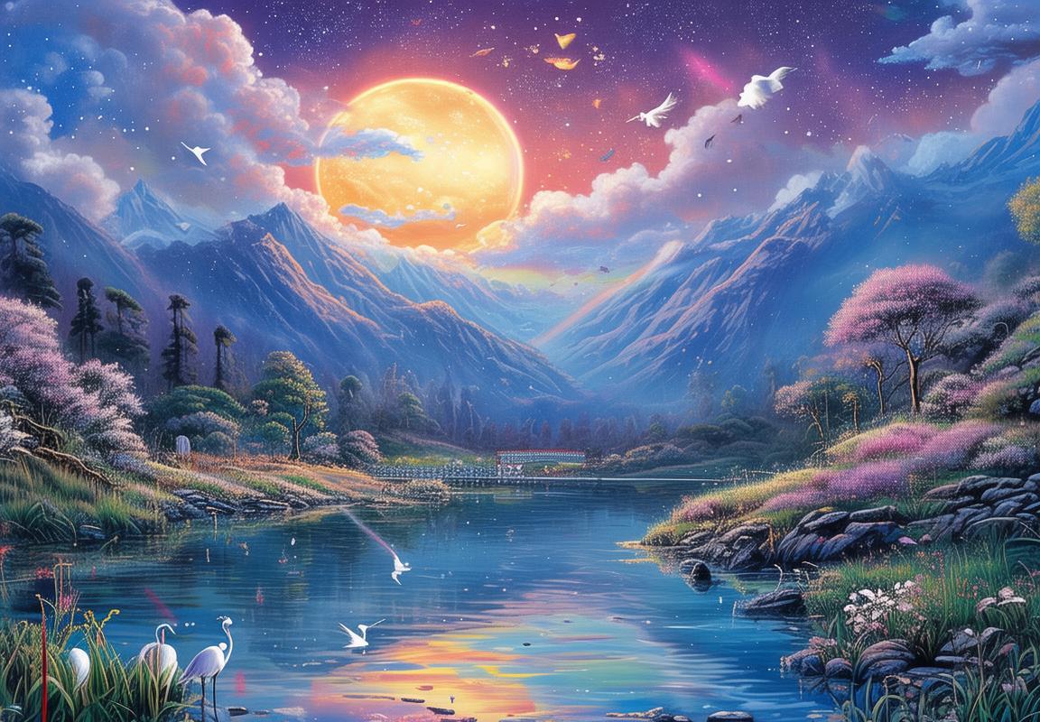 梦幻仙界惊喜之旅：黑暗中的心灵洗礼与星空下的美好体验