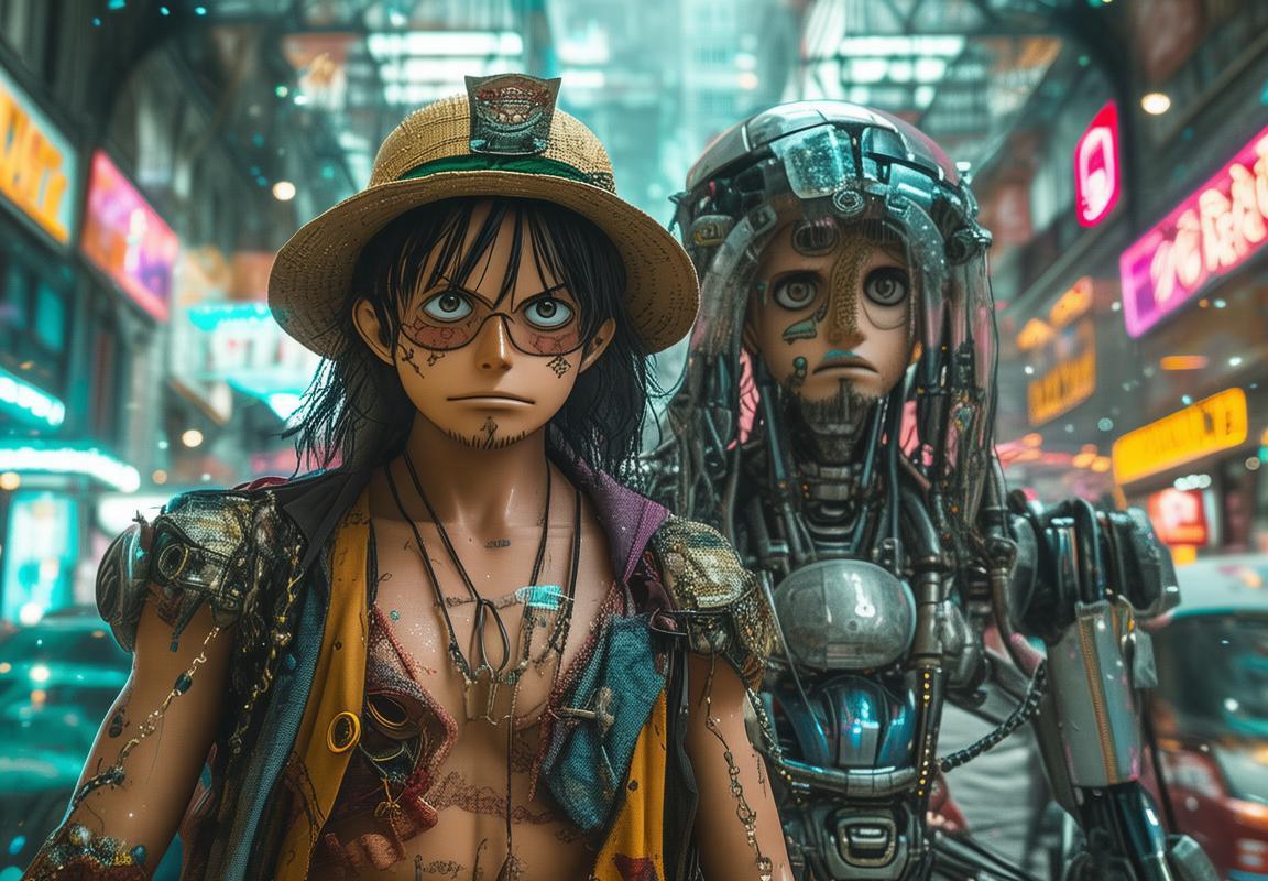海贼王×底特律变人：梦想街头冒险，挑战体验传奇之旅