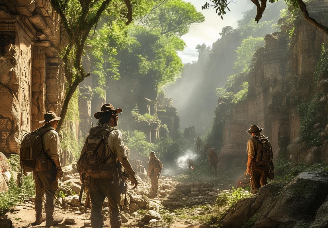 古墓奇兵环世界探险：团队协作的辉煌旅程