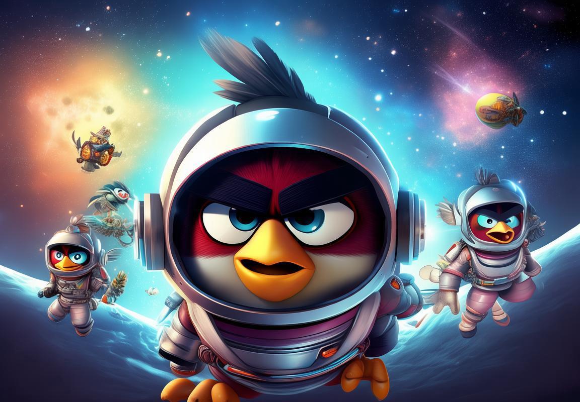愤怒小鸟太空版：解锁宇宙谜团，勇敢梦想启航