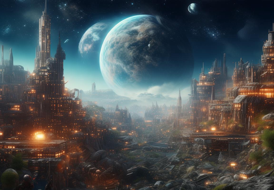 宇宙缺氧危机：太空冒险之旅，探索星际城市秘密