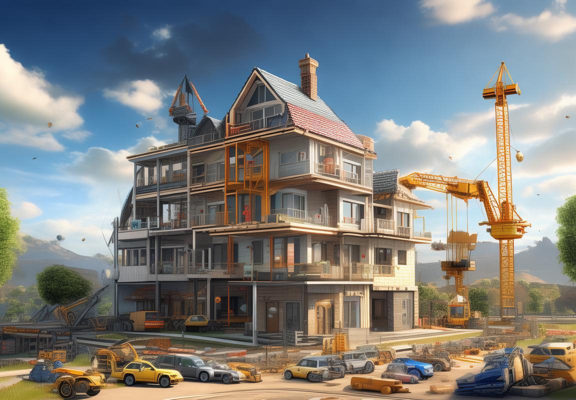 建筑工地模拟器：行尸走肉+孤岛惊魂5，建造乐趣与梦想舞台体验