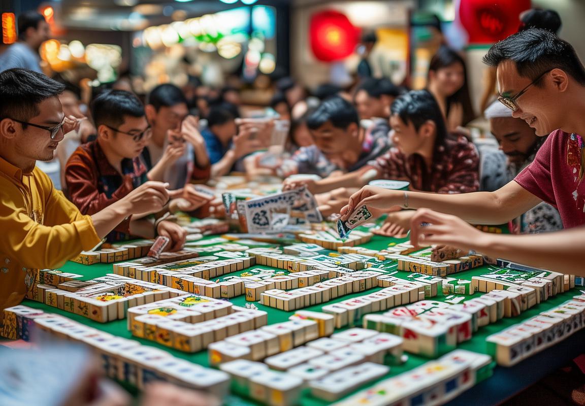 麻将血战到底卡牌对战：推与挪间的智慧竞技