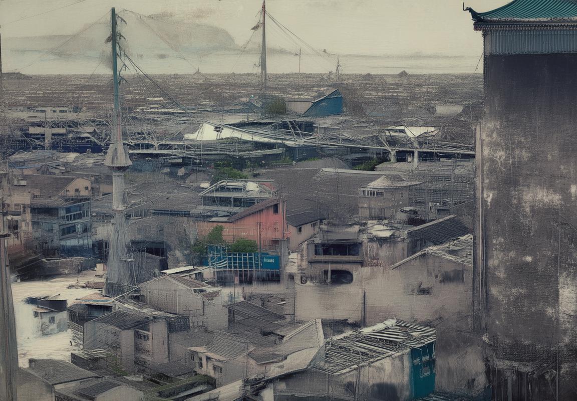 江南天空奇观与百景图：诗意盎然的水乡之美