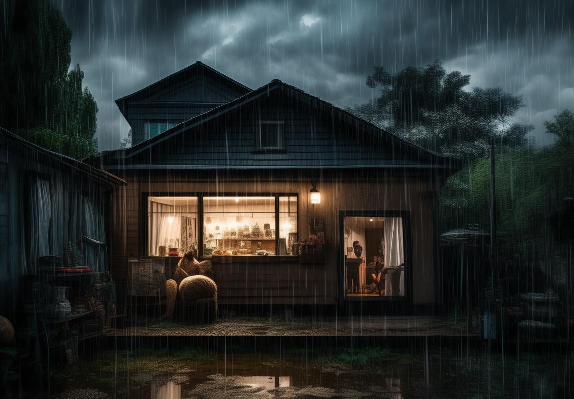 我的小家生化危机：狂风暴雨下的避风港与雨后家园故事
