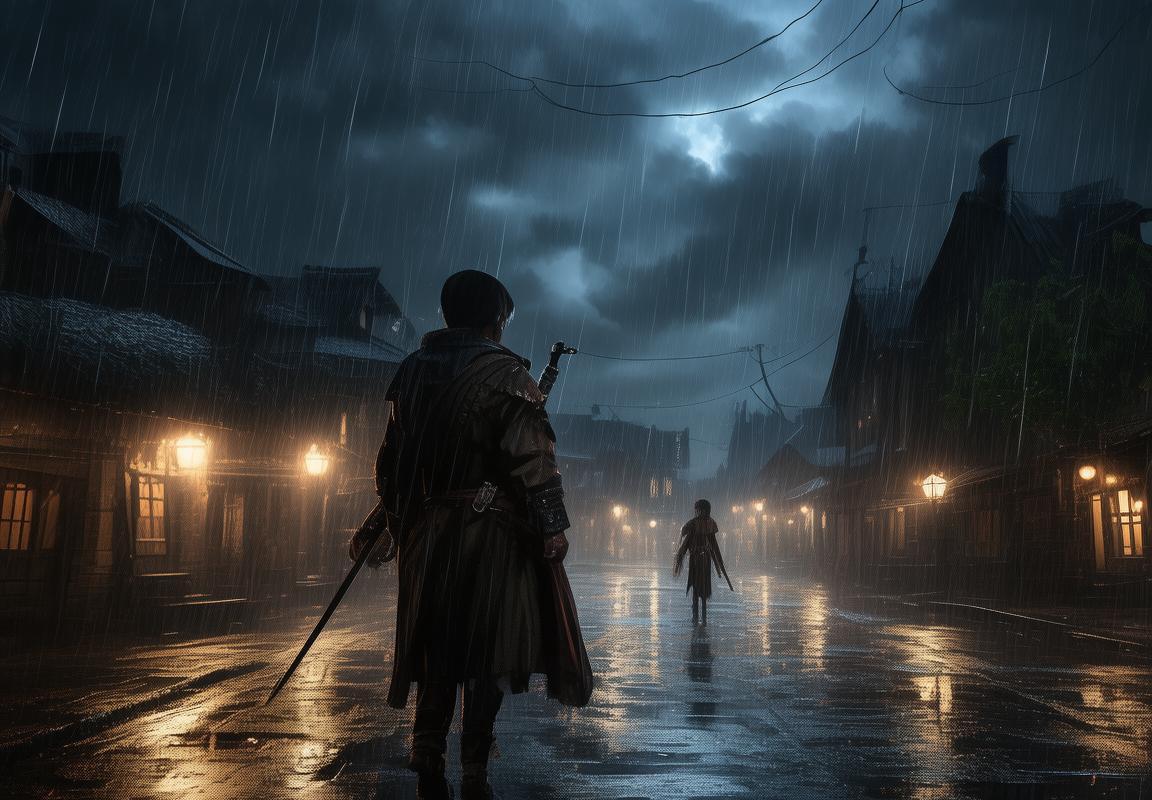 暴雨夜血源诅咒：老猎人强手对决，英雄的疯狂剑法挑战