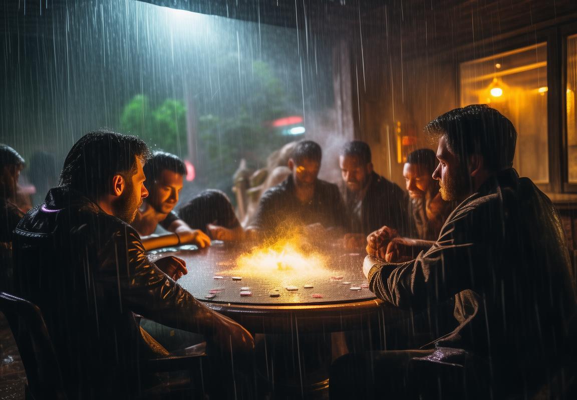 暴雨之夜德州扑克海贼王狂欢：友情与技巧的传承