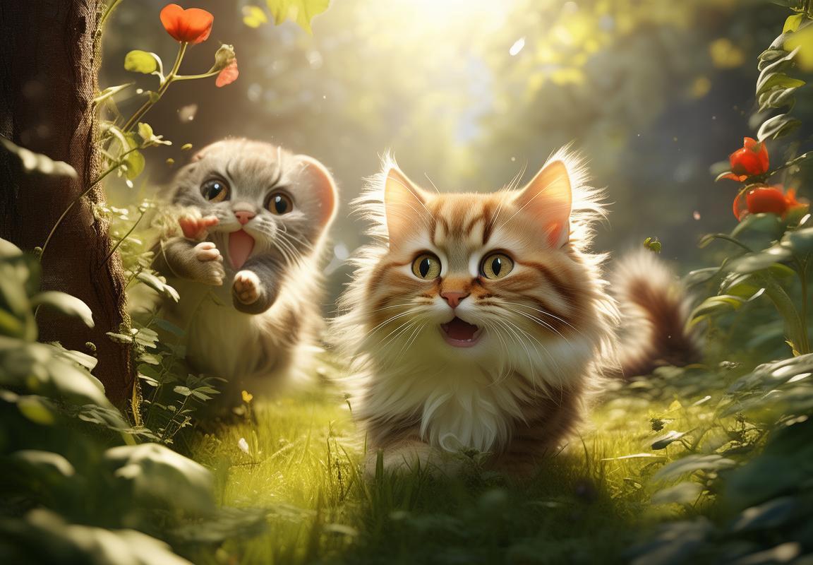 猫鼠乐园：猫咪与小老鼠的欢乐互动与神秘海域奇遇