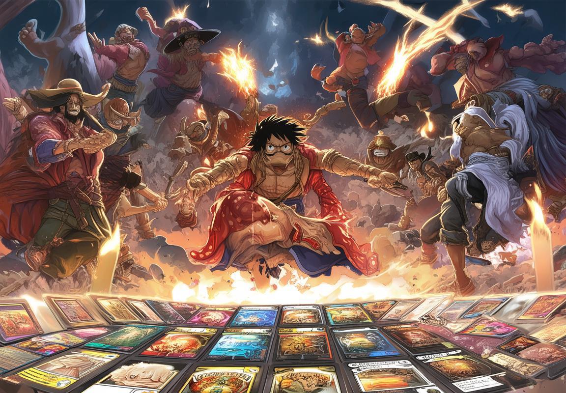 万智牌竞技场海贼王经典对决：卡牌与动漫激情碰撞