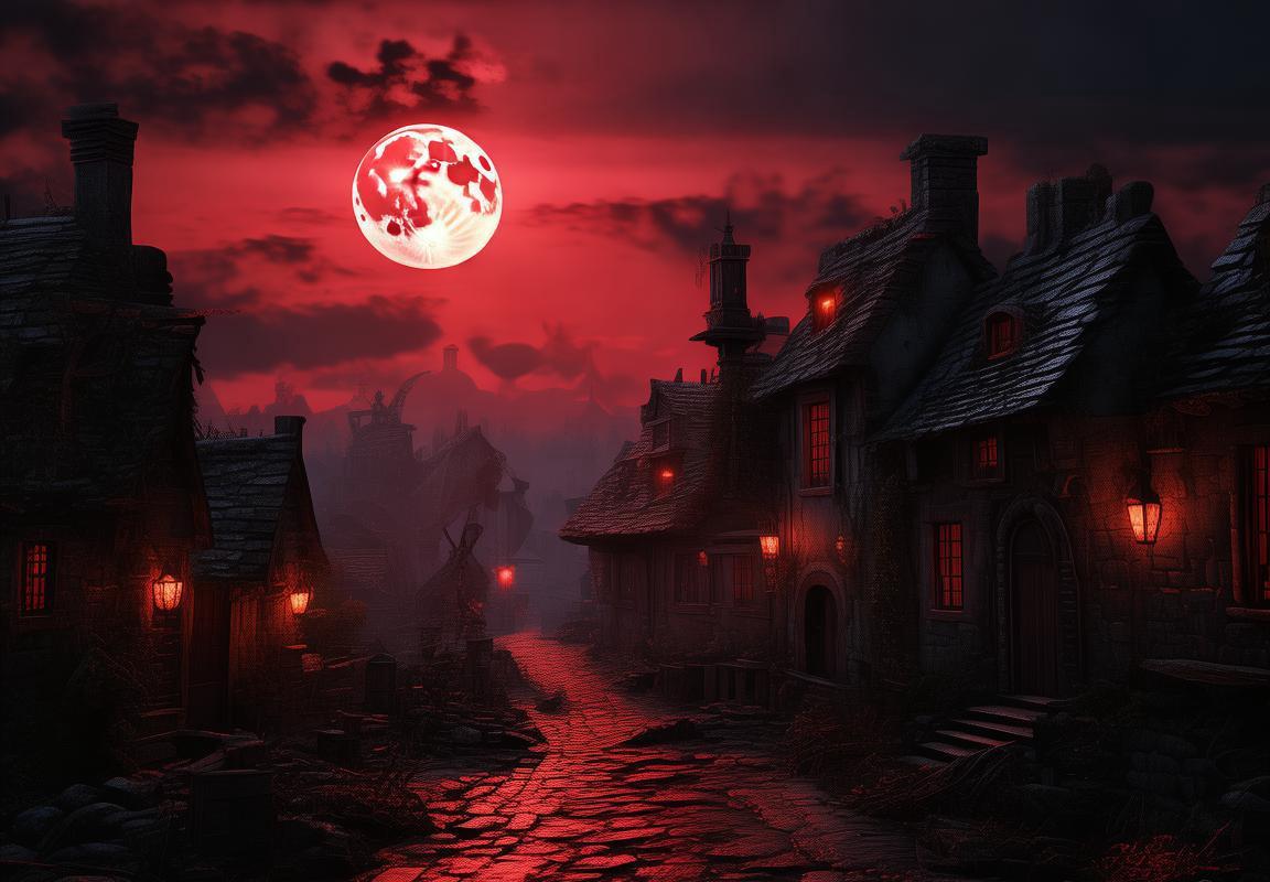 血月传说之夜：探寻神秘大地夜色秘密
