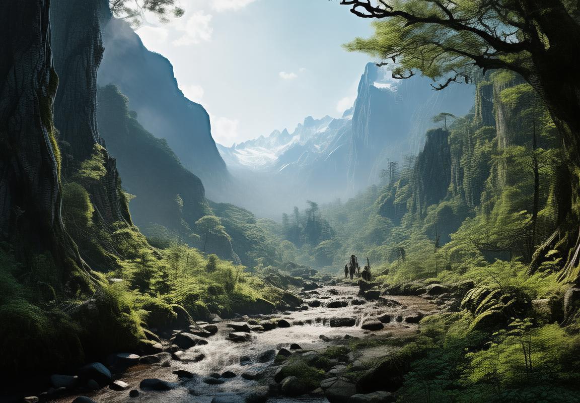 鬼谷八荒暴雨奇景：冒险者的雨后欢乐之旅